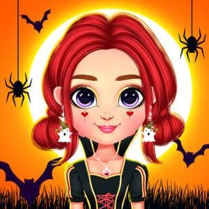 Rainbow Girls Halloween Salon game thumbnail
