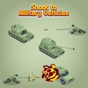 Shoot To Military Vehicles game thumbnail