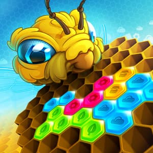 Super Hexbee Merger game thumbnail