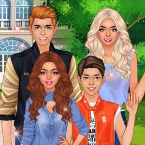 Superstar Family Dress Up Game game thumbnail