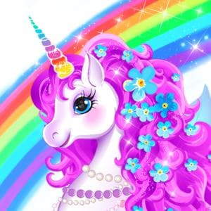 Unicorn Dress Up Girls Games game thumbnail